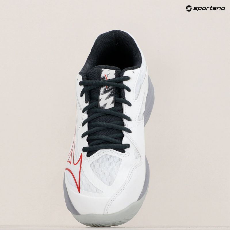Buty do siatkówki Mizuno Thunder Blade Z white/salsa/black 9