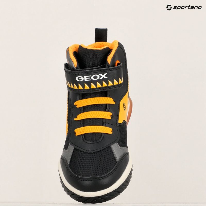 Buty juniorskie Geox Inek black/yellow 18