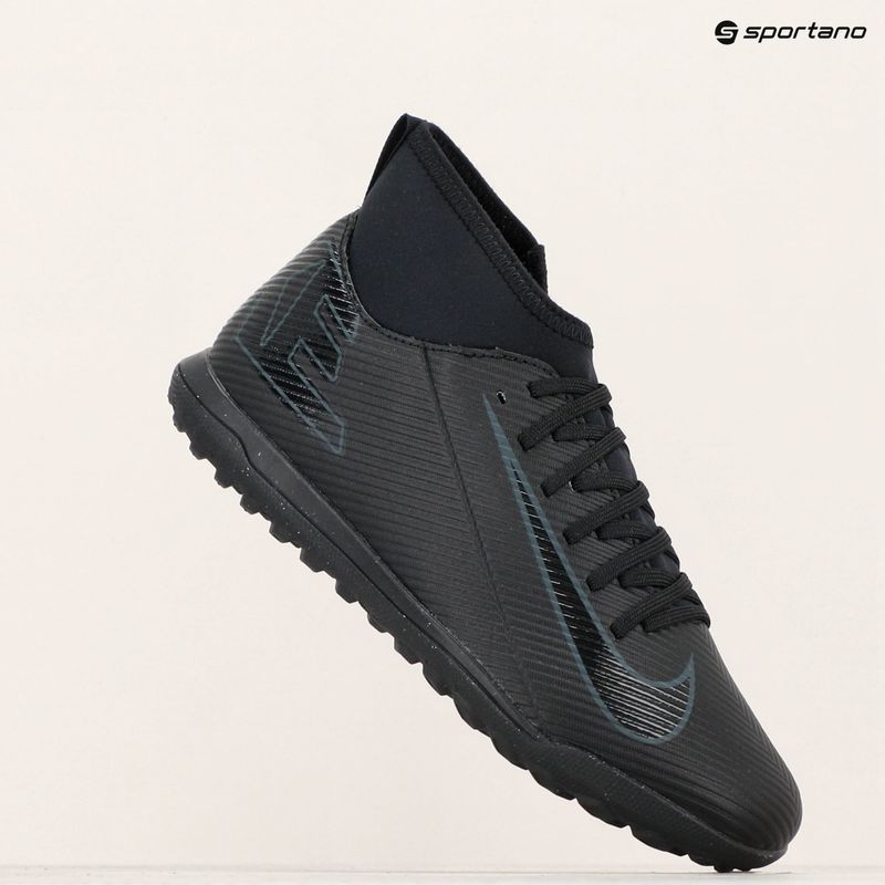 Buty piłkarskie dziecięce Nike Mercurial Superfly 10 Club TF black/deep jungle/black 9
