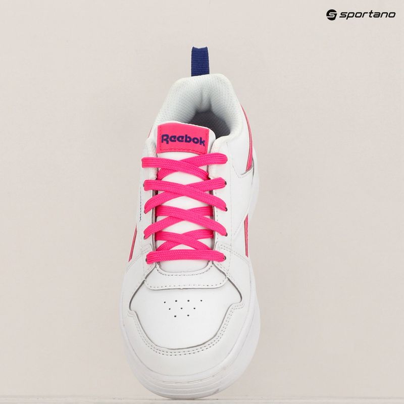 Buty dziecięce Reebok Royal Prime 2.0 cloud white/laser pink/bold purple 9