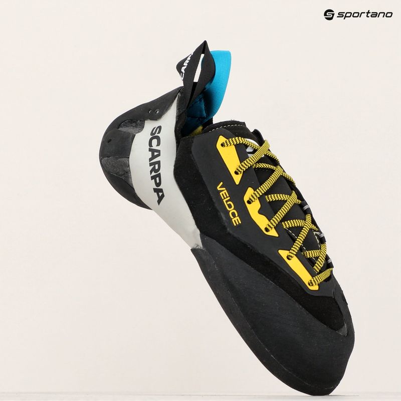 Buty wspinaczkowe SCARPA Veloce L black/yellow 11