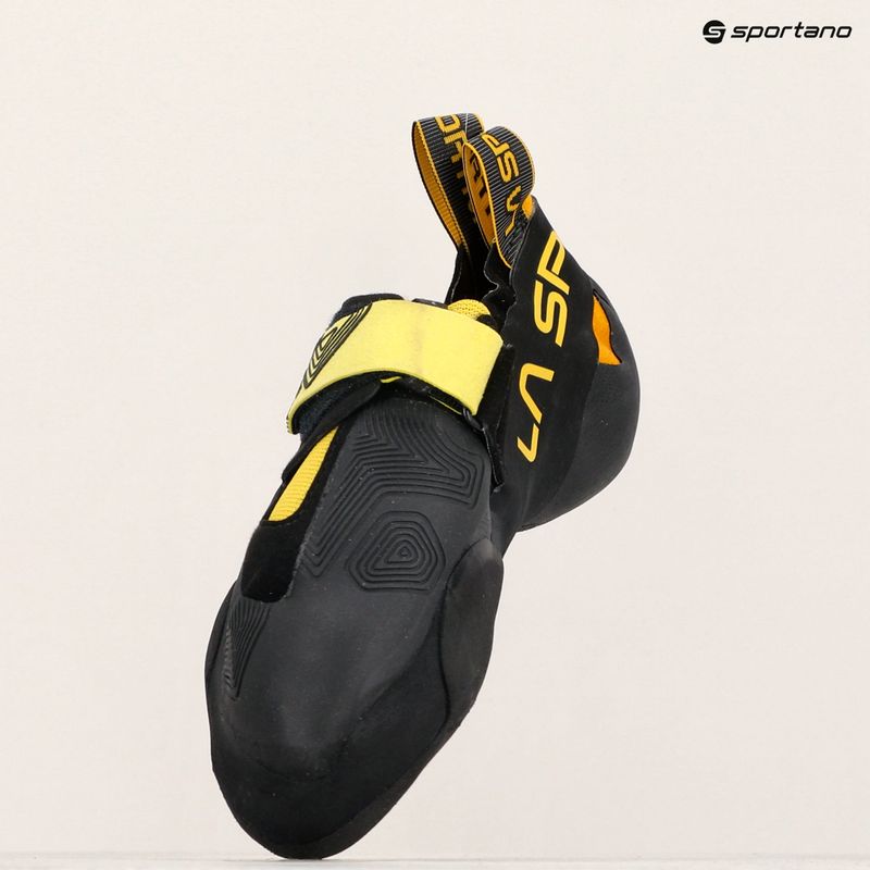 Buty wspinaczkowe męskie La Sportiva Theory yellow/black 12