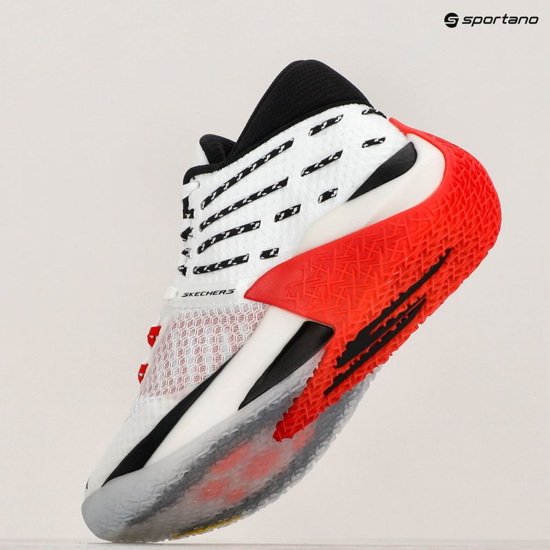 Buty do koszykówki męskie SKECHERS SKX Elevate white/red/black 10