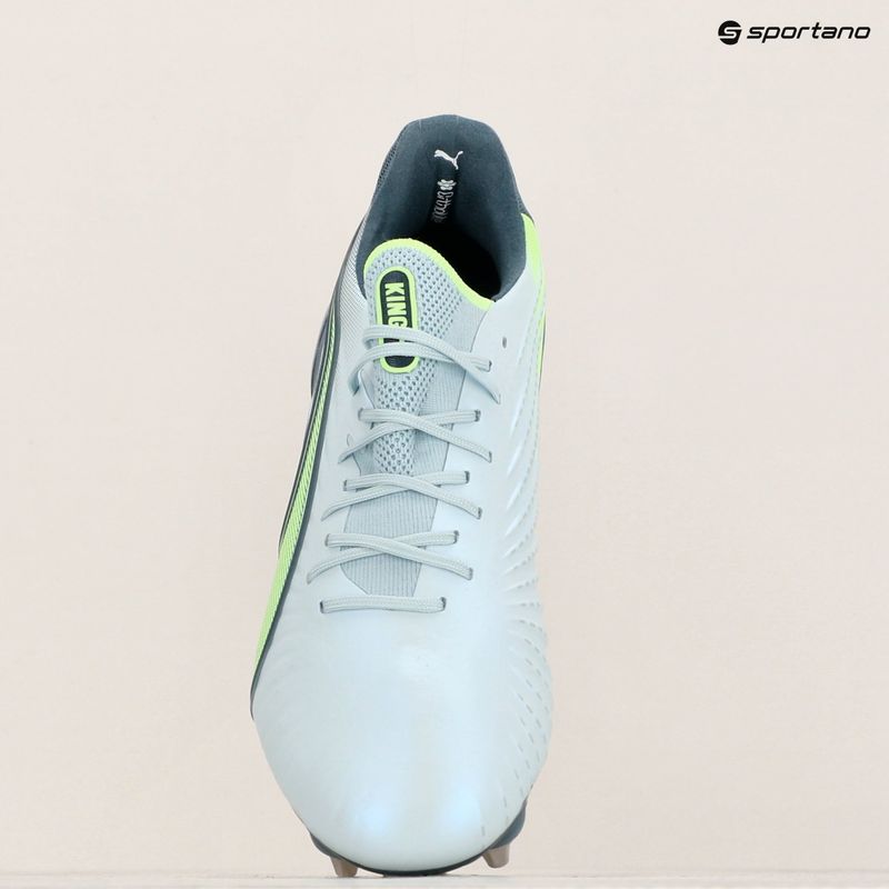 Buty piłkarskie męskie PUMA King Ultimate MxSG frosted dew/fizzy apple 9