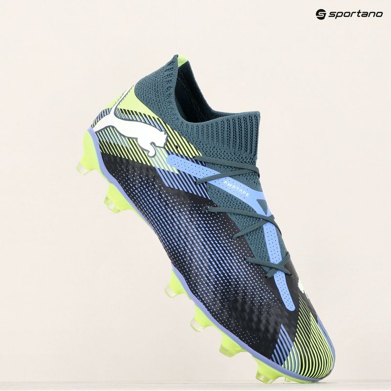 Buty piłkarskie męskie PUMA Future 7 Pro FG/AG grey skies/puma white 9