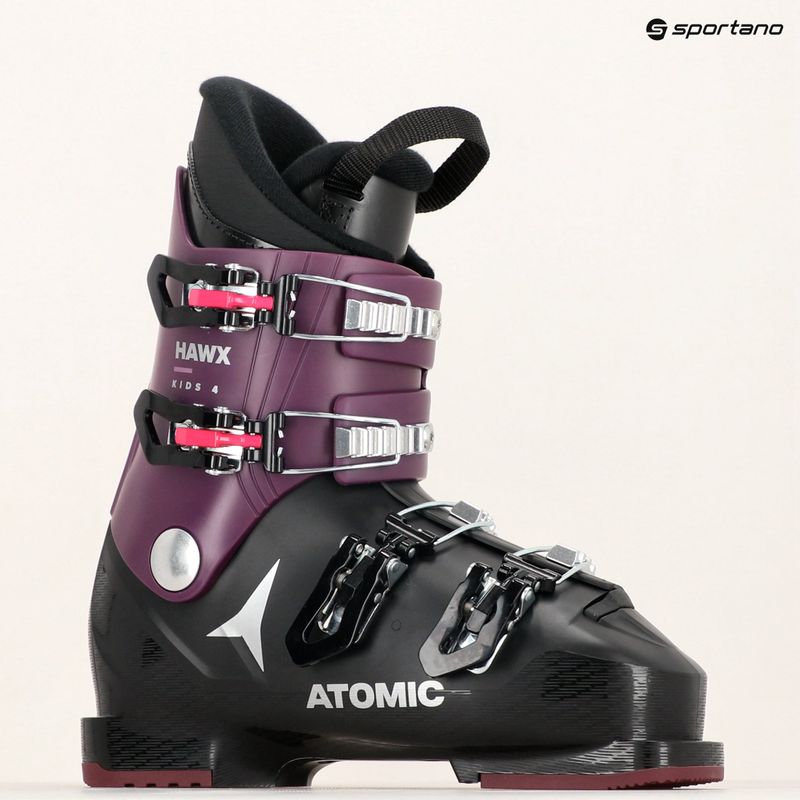 Buty narciarskie dziecięce Atomic Hawx Kids 4 black/violet/pink 7
