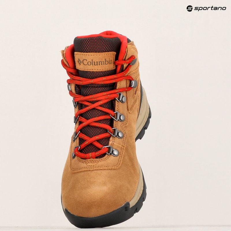 Buty trekkingowe damskie Columbia Newton Ridge Plus WP Amped elk/ mountain red 289 12