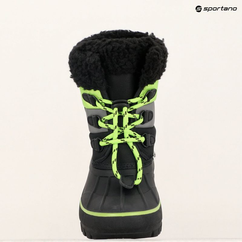Śniegowce dziecięce Lee Cooper LCJ-24-44-2856K black/lime 11