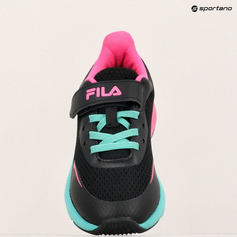 Buty dziecięce FILA Crusher V black / pink glo 8