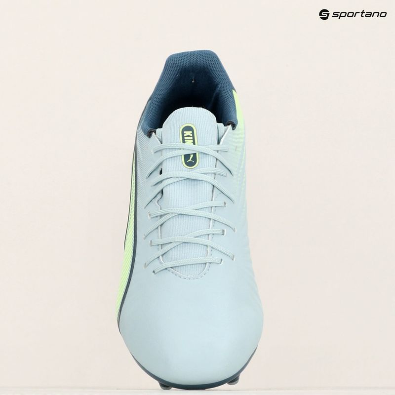 Buty piłkarskie męskie PUMA King Match MxSG frosted dew/fizzy apple 9