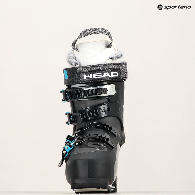 Buty narciarskie damskie HEAD Edge 95 W HV GW black/turquoise 7