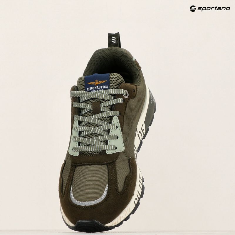 Buty męskie Aeronautica Militare SC276CT3380 dark green/light green 9