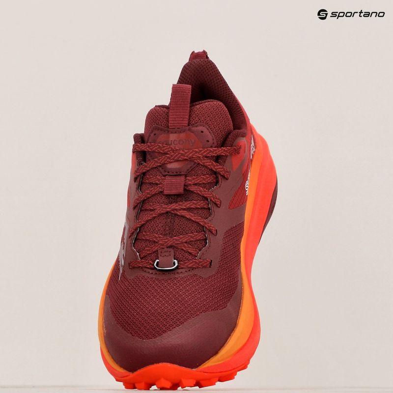 Buty do biegania damskie Saucony Xodus Ultra 3 currant/pepper 11