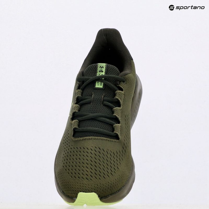 Buty do biegania męskie Under Armour Charged Pursuit 3 Big Logo marine od green/baroque green 9