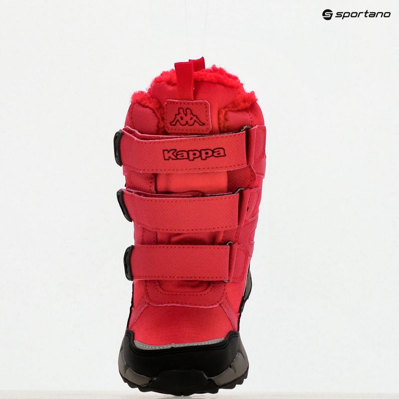 Śniegowce dziecięce Kappa Vipos Tex red/black 9