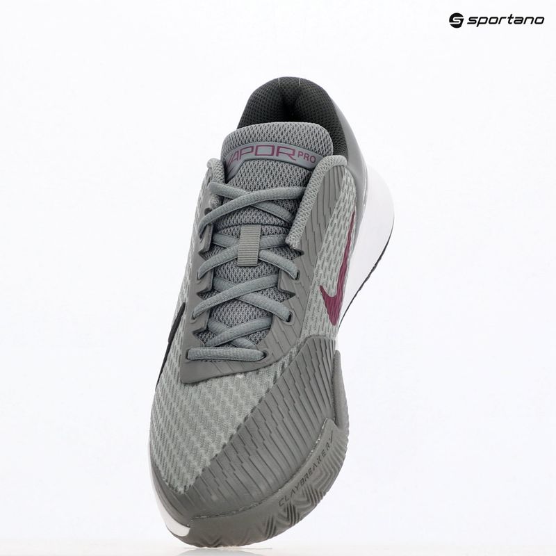 Buty do tenisa męskie Nike Air Zoom Vapor Pro 2 smoke grey/ dark smoke grey/ black/ sangria 9