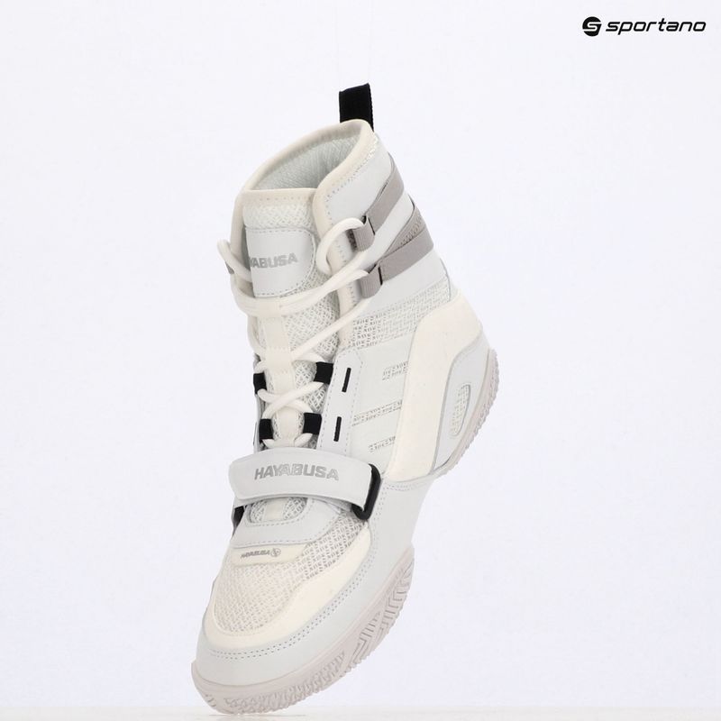 Buty bokserskie męskie Hayabusa Strike Boxing white 12
