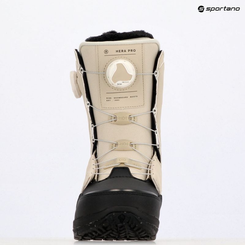 Buty snowboardowe damskie RIDE Hera Pro W ecru 7