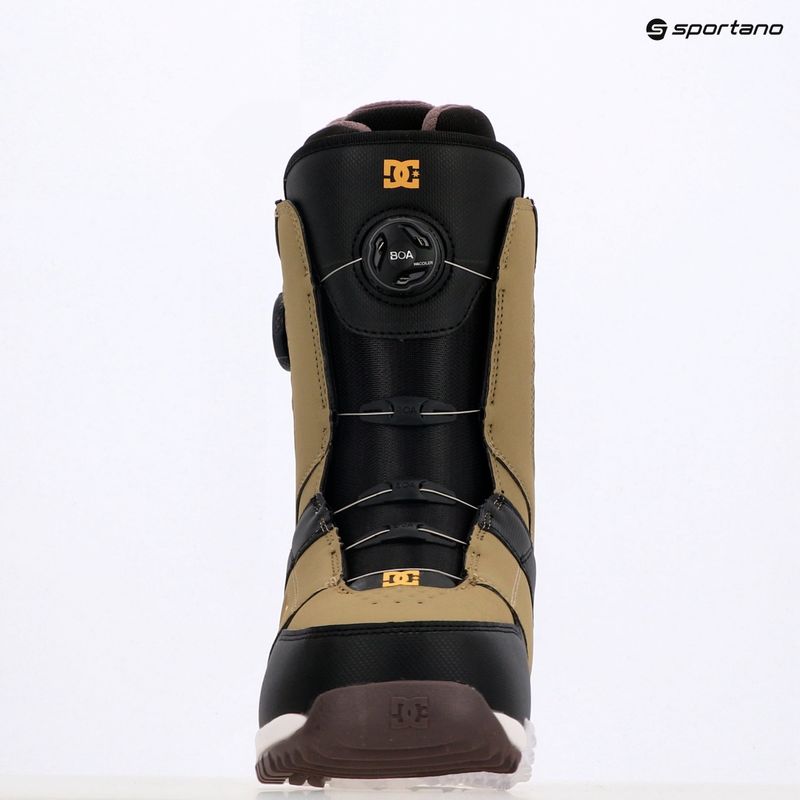 Buty snowboardowe męskie DC Control brown/black/white 8