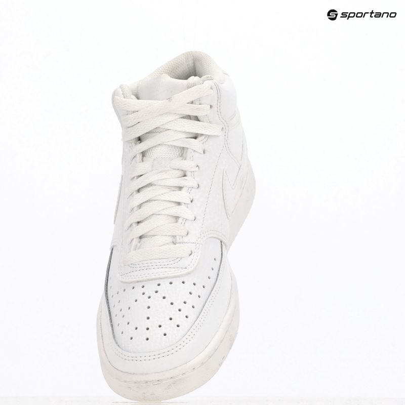 Buty damskie Nike Court Vision Mid white/white/white 9