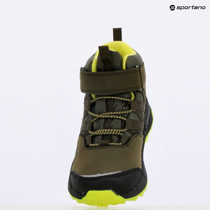 Buty dziecięce Kappa Thabo Tex army/lime 11