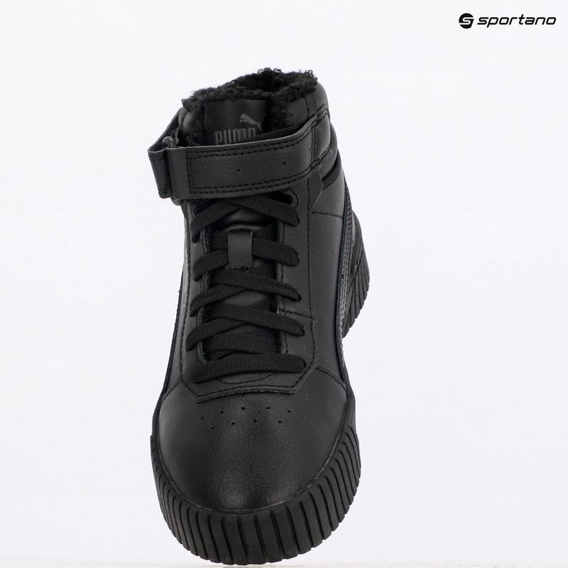Buty PUMA Carina 2.0 Mid Winter Jr puma black/puma black/dark shadow 15