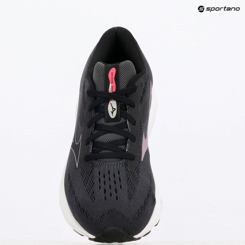 Buty do biegania damskie Mizuno Wave Serene ebony/cosmo chrome/white 12
