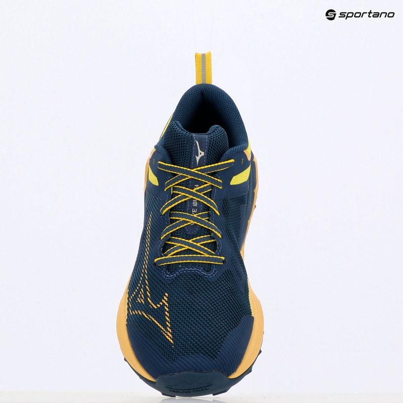 Buty do biegania męskie Mizuno Wave Ibuki 4 blue wing teal/flax/quince 12