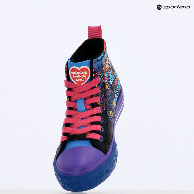 Trampki dziecięce oficjalne WOŚP BIG STAR RR374650 niebieski/fiolet 15