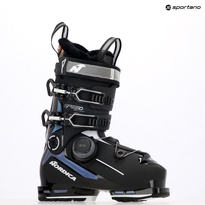 Buty narciarskie damskie Nordica Speedmachine 3 BOA 95 W GW black/light blue/white 14