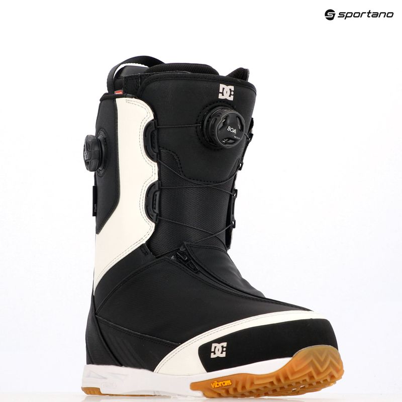 Buty snowboardowe męskie DC Transcend black/camel 12
