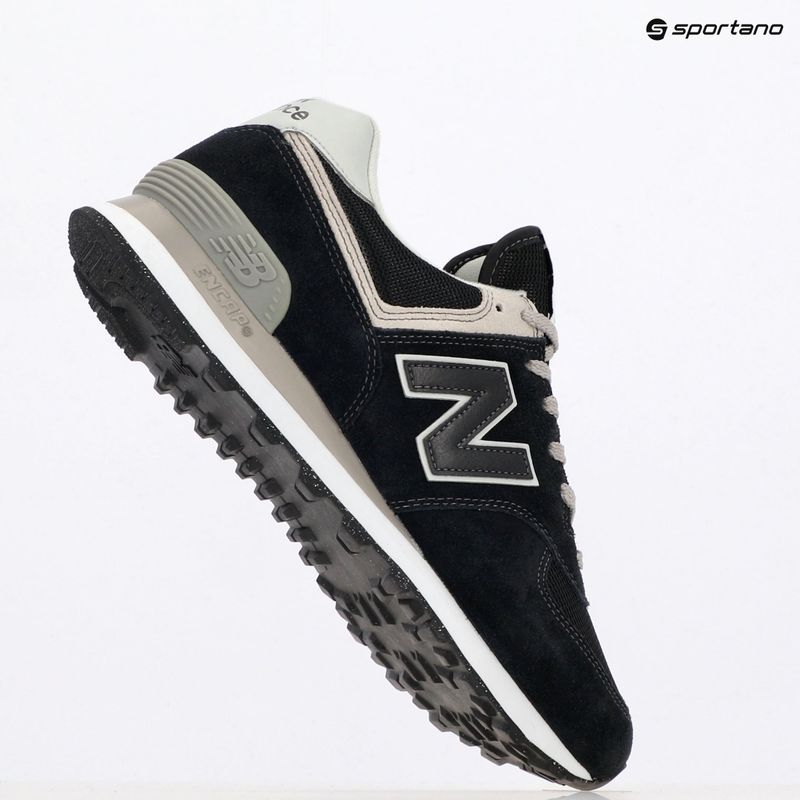 Buty męskie New Balance Classic 574's V3 Wide black/grey 9