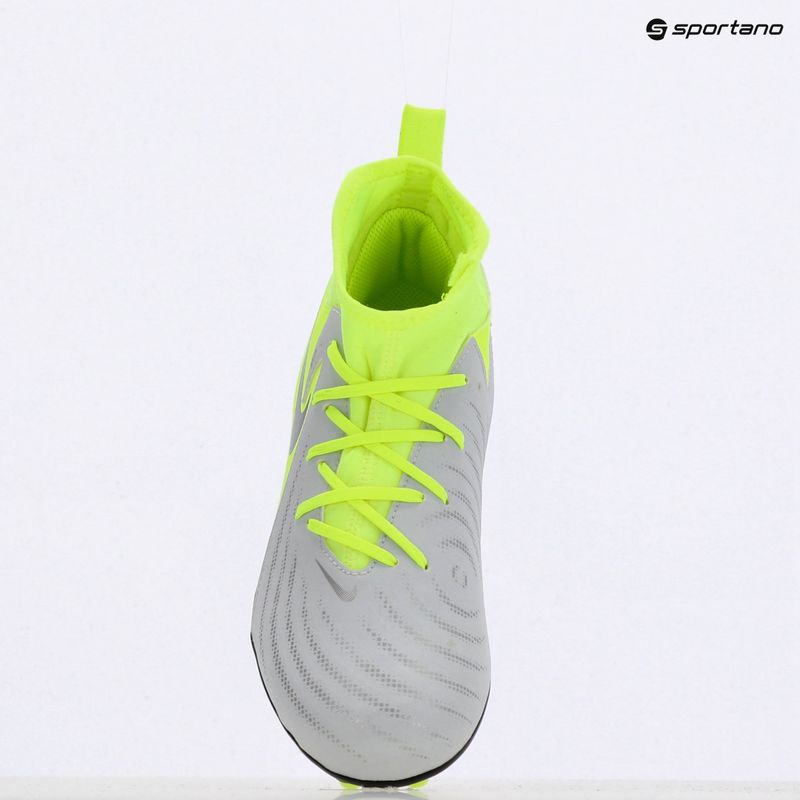 Buty piłkarskie dziecięce Nike Phantom Luna 2 Academy AG Jr metallic silver/black/volt 9
