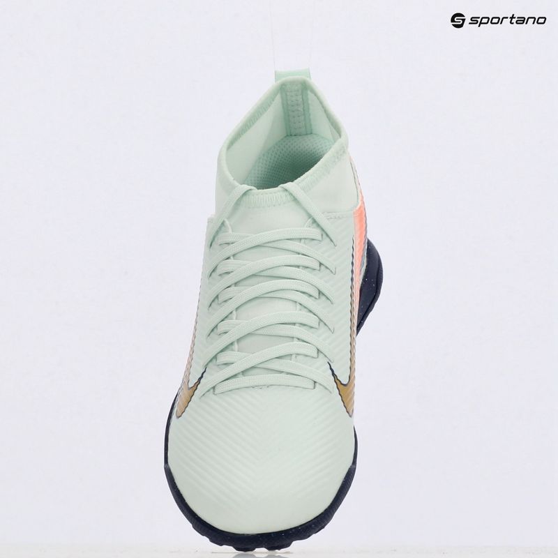 Buty piłkarskie dziecięce Nike Superfly 10 Club Mercurial Dream Speed TF Jr barely green/crimson pulse/metallic gold coin 9