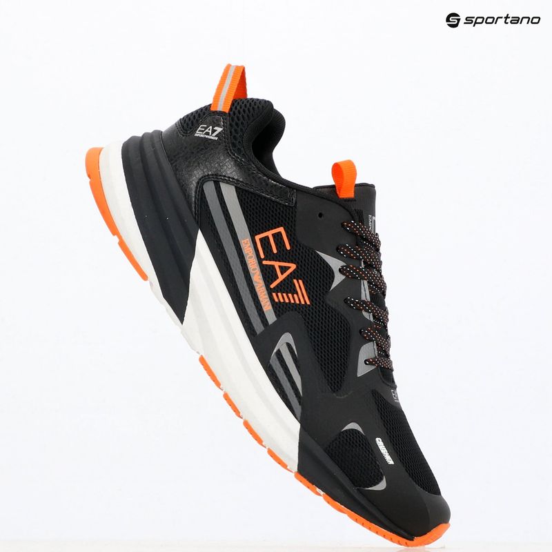 Buty EA7 Emporio Armani Crusher Distance Thunder black/ autumn sunset 9