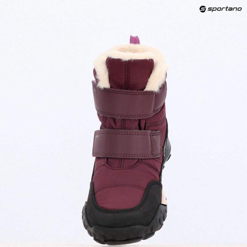 Śniegowce juniorskie Geox Trekkyup ABX burgundy 15