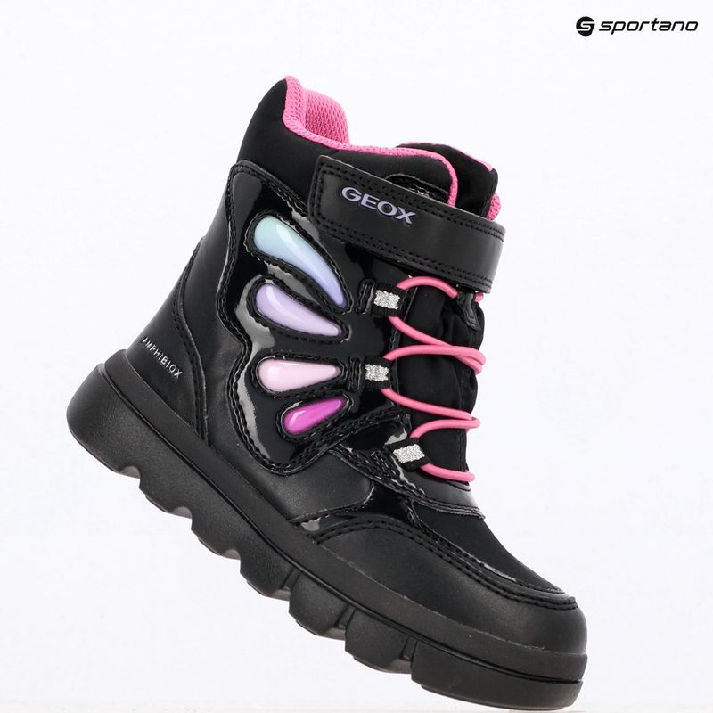 Śniegowce dziecięce Geox Willaboom B A black/multicolor 15