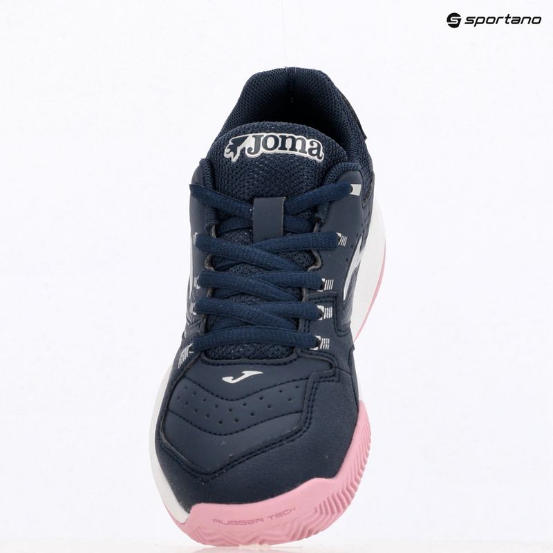 Buty do tenisa dziecięce Joma Master 1000 JR C navy blue/ pink 7