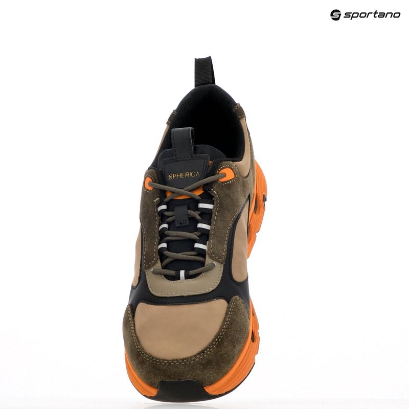 Buty męskie Geox Spherica™ ECUB-4 military/orange 14