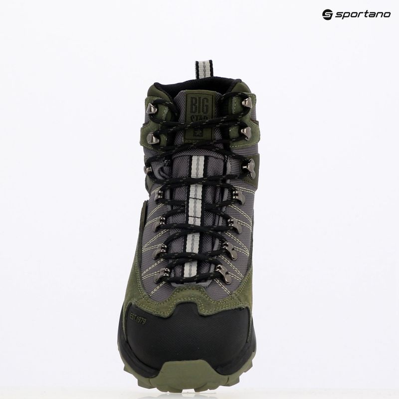 Buty męskie BIG STAR OO174338 khaki 9