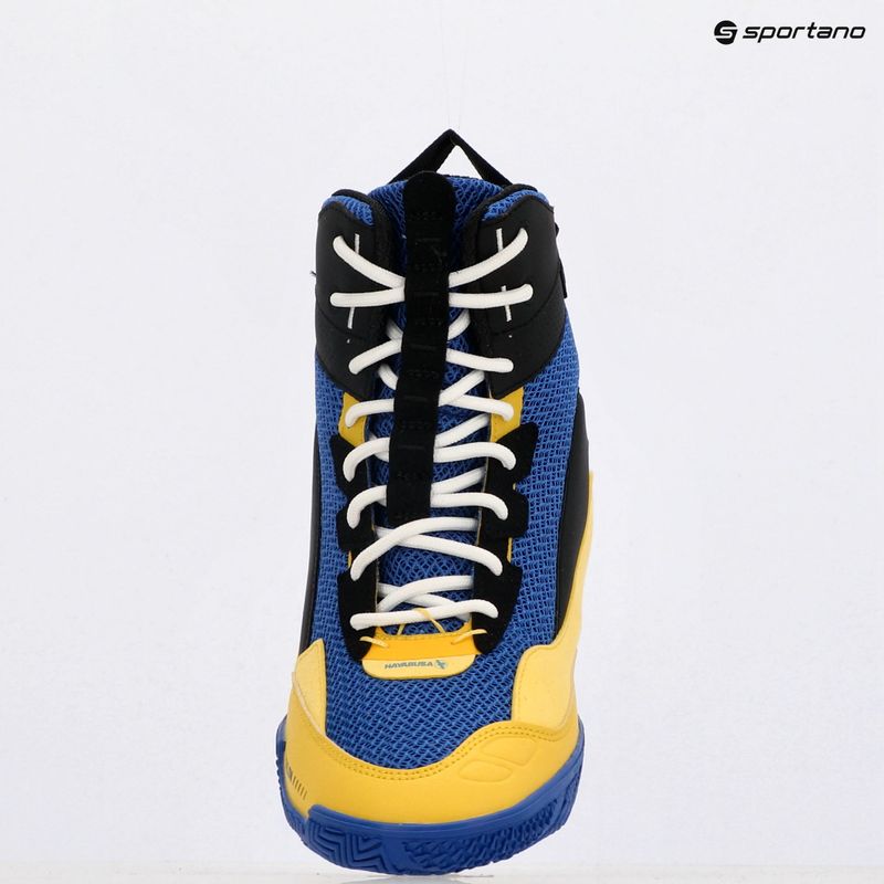 Buty bokserskie męskie Hayabusa Talon Boxing blue/yellow 11