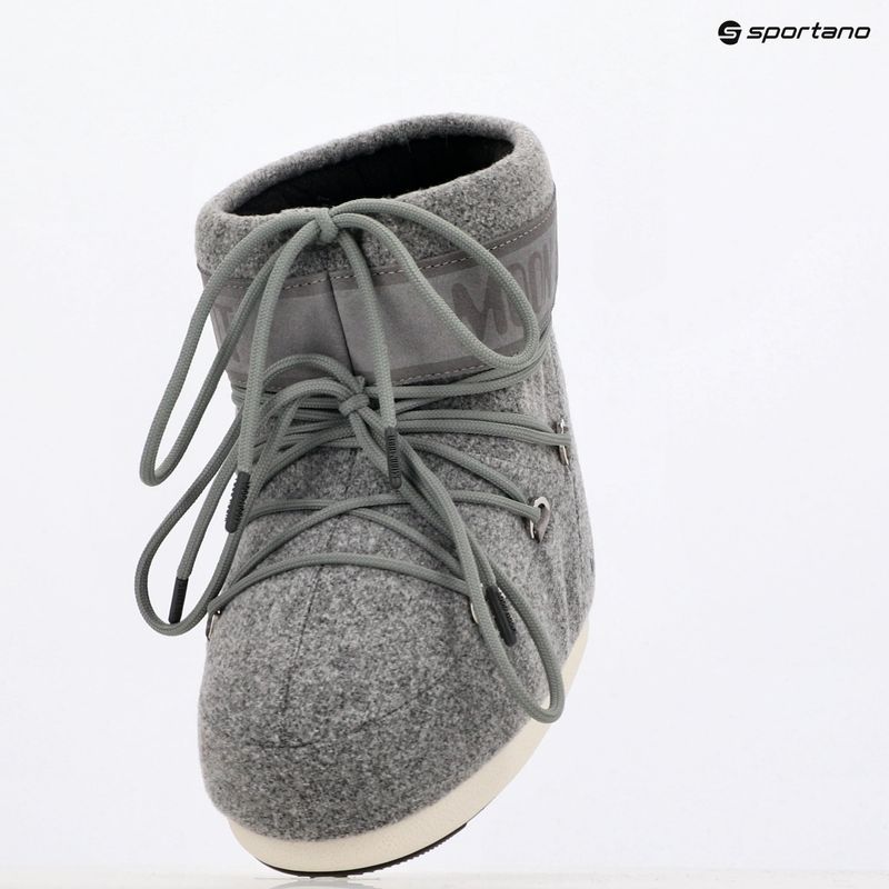 Śniegowce damskie Moon Boot Icon Low Felt grey 9