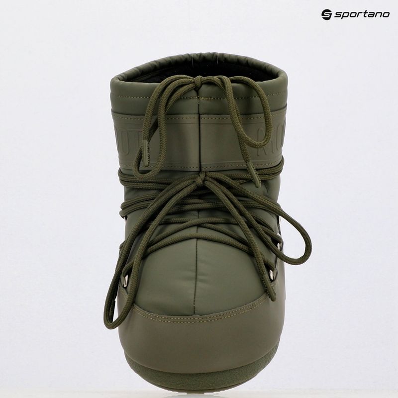 Śniegowce damskie Moon Boot Icon Low Rubber khaki 10