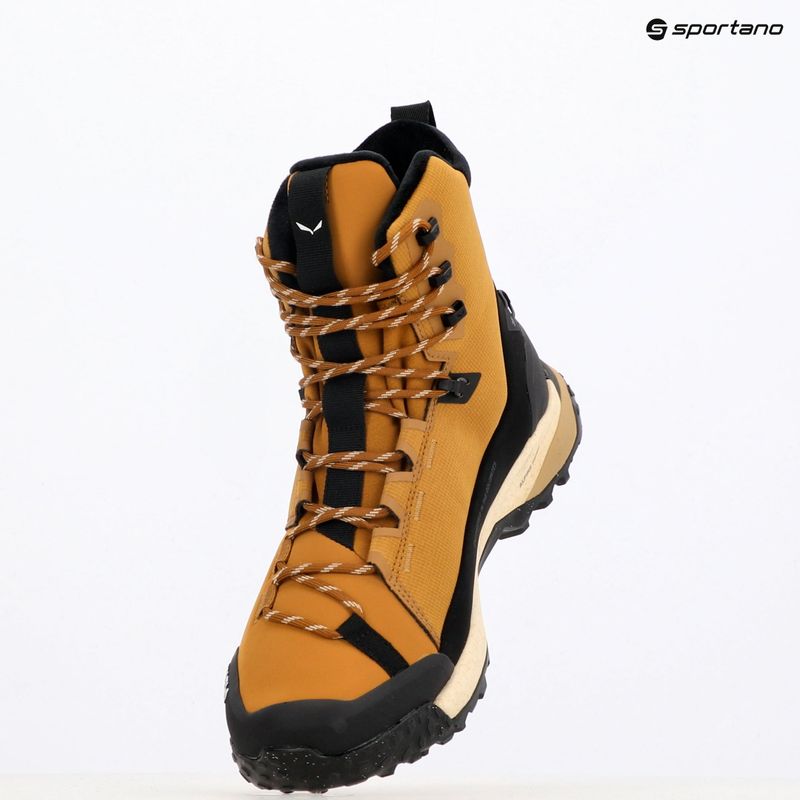 Buty trekkingowe męskie Salewa Puez Winter Mid Ptx golden brown/black 11