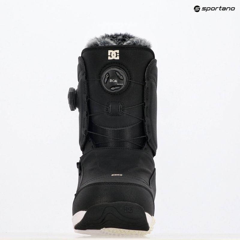 Buty snowboardowe damskie DC Mora black/white 7
