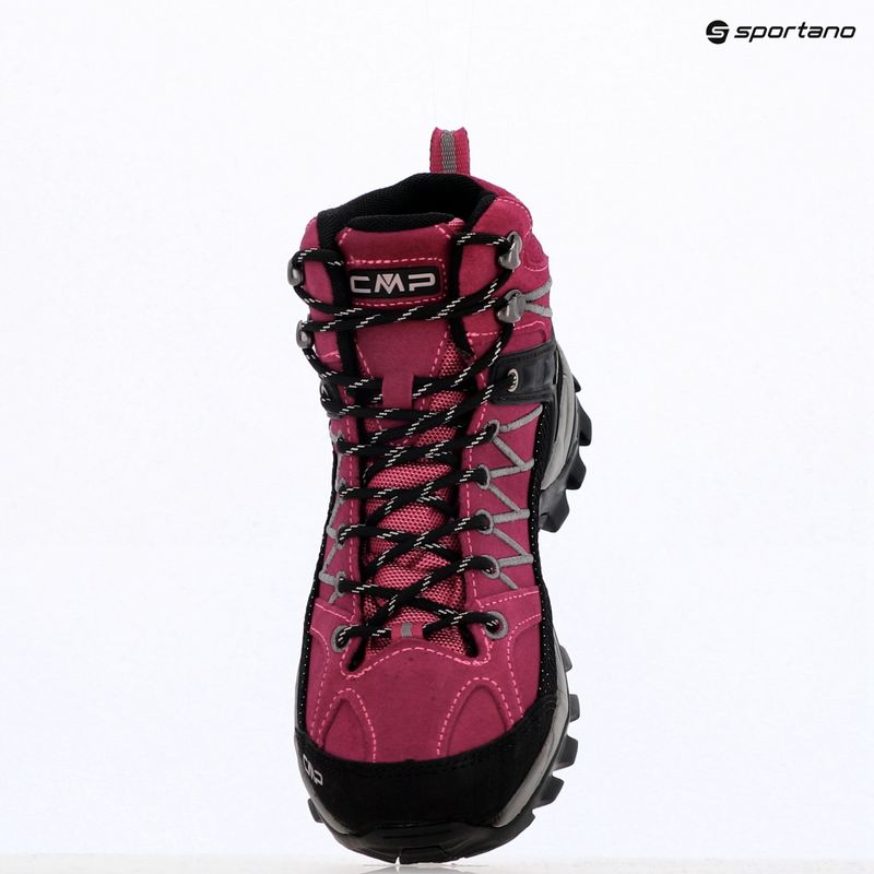 Buty trekkingowe damskie CMP Rigel Mid Wp sangria/grey 9