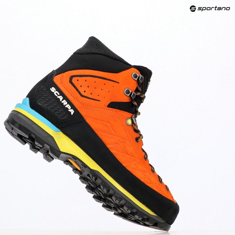 Buty wysokogórskie męskie SCARPA Zodiac Tech Gtx tonic/black 9