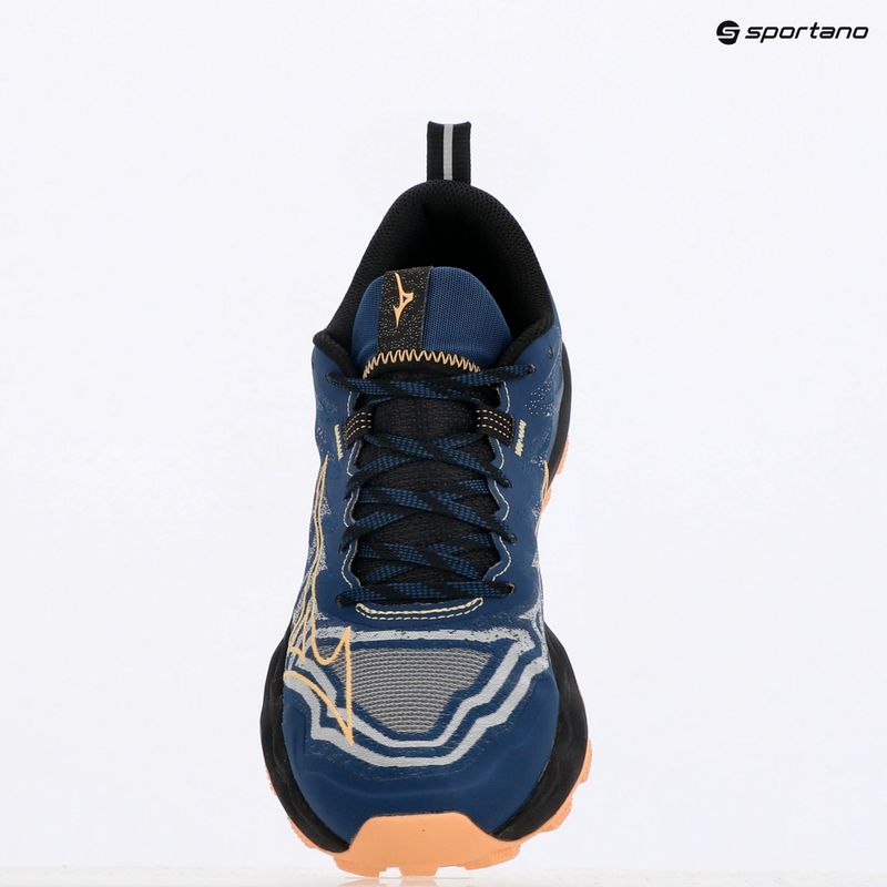 Buty do biegania damskie Mizuno Wave Daichi 8 estate blue/apricot ice/black 9