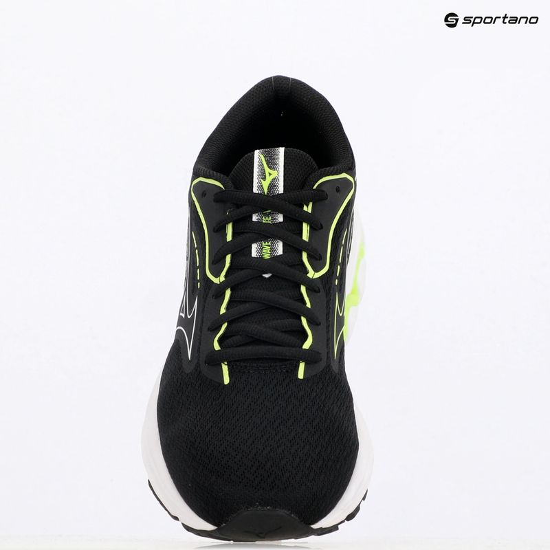 Buty do biegania męskie Mizuno Wave Equate 8 black/white/mizuno neo lime 9