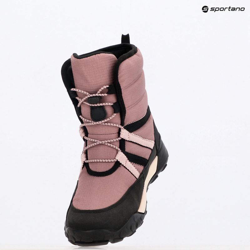 Śniegowce juniorskie Geox Trekkyup ABX antique rose/black 9